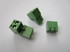 200 pcs Close Straight 2pin 5.08mm Screw Terminal Block Connector Pluggbale Type