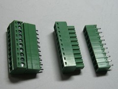 60 pcs 10pin/way Pitch 3.5mm Screw Terminal Block Connector Green Pluggable Type