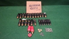 Assorted Lot of Vintage Black and Red 4mm Banana Plug Sockets