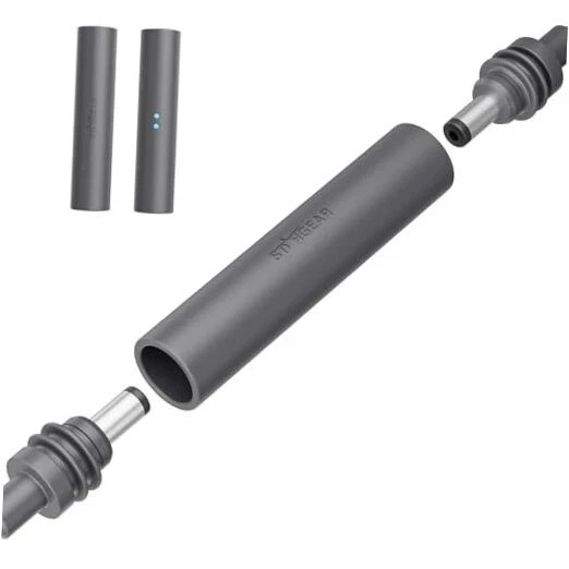 Starlink Mini DC Extension Coupler – Grey DC Cord Extender & Mini Power Extender