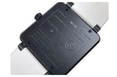 Bell & Ross BR01-92-S-06119 Aviation Black Dial Automatic White Rubber Watch