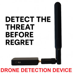 Portable Drone Detection Device – Remote ID UAV & Pilot Tracking System