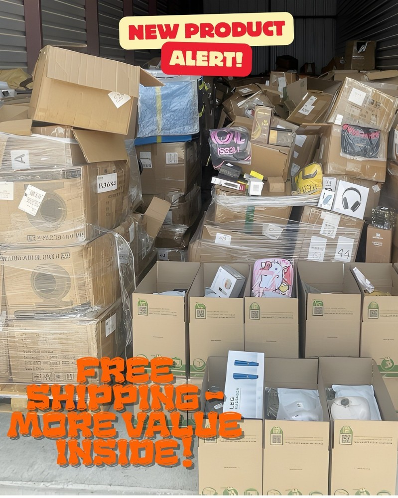 Amazon Bulk Reseller Merchandise Box – Retail Inventory Bundle