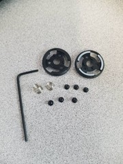 DJI – Mavic 2 service part -8330F Propeller base mounting plate CW+CCW+4 Springs