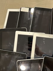 Mixed Lot of 16 Apple IPAD Ipads Various Models As Is For Parts SEE PICS READ