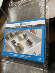 Amazon Wholesale Lot Of 11 Inter Design Expandable In-Drawer Spice Rack