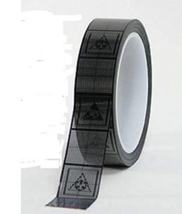 One 3/4″ and one 1/2″ Conductive Grid tapes