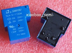 10PCS SLA-S-112DM 12VDC 30A 250VAC SANYOU Relay 5PINS