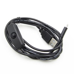 USB to Micro USB with ON/OFF Button Switch Charger Power Cable