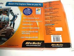 AVERMEDIA UltraTV pci 300 Desktop tv tuner with Remote, cabling & CD New unused