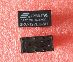 5PCS ORIGINAL SRC-12VDC-SH DC 12V Relay 8Pins SONGLE