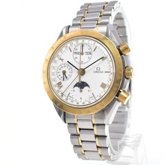 Omega Speedmaster Moonphase 175.0034 Automatic Men’s Watch 18K Yellow Gold Bezel