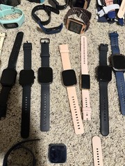 Bulk Lot Of Smart Watches Apple, Samsung, Fitbit, Etc With Accessories