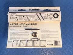 Orbit SunMate 56656 Brass Faucet 4-port Manifold NEW