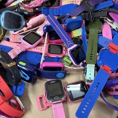 Lot of 200 Kids Smart Watches Assorted Lot vTech, Accutime, iTech, UNTESTED