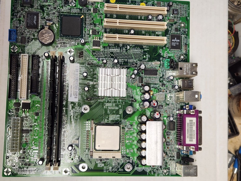 Dell Dimension 2400 411726100004 0G1548 Motherboard W/ram,& CPU