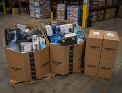 Target Mystery Box Filled with Amazon Mixed Merchandise