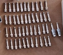 AUDIO CABLES & ADAPTERS GOLD MINE – RCA, TS, TRS, MINI Various Brands, Used