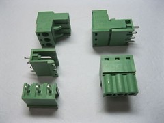 180 pcs 3pin/way 5.08mm Screw Terminal Block Connector with Straight pin New