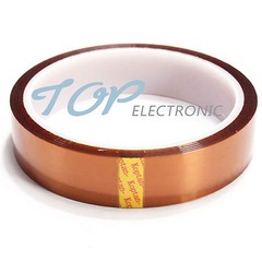 2PCS 20mm 2cm X 30M 100ft Kapton Tape High Temperature Heat Resistant Polyimide