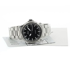 Sinn Watch 556.M Date Automatic Black Dial 38mm Stainless Steel w/Warranty Card