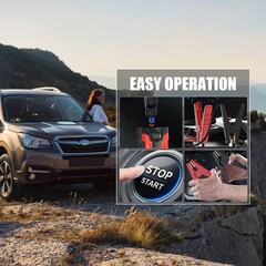 Car Jump Starter, 4000A Peak 30000Mah 150PSI Tire Inflator Digital Display LED
