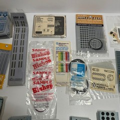 Chartpak Bishop Brady Graphics Vintage Transfer Drafting Lettering PCB Lot Mixed