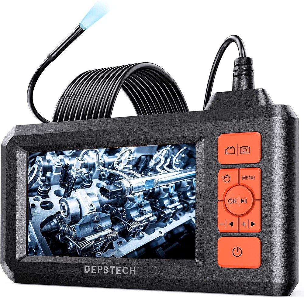 Industrial Camara De Endoscopio Boroscopio De Inspeccion Motor Casa LED 5 M 4.3″