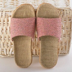 New Unisexy Tatami Slippers Home Indoor Slipper Open Toe Scuff Shoes Slides