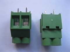 12 pcs Green 2way/pin 6.35mm Screw Terminal Block Connector Wire Cage Type DC635