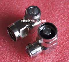 1pcs 90° N plug male to N female jack RF connector right angle M/F Adapter