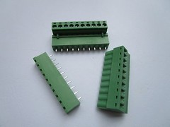 50 pcs Close Straight 10pin 5.08mm Screw Terminal Block Connector Plugbale Type
