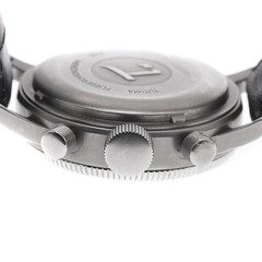 TUTIMA 1941 Flieger Chronograph Manual Mens Watch Black Dial Stainless Steel