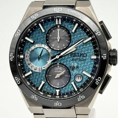 SEIKO Watch Astron 5X83-0AC0 GPS Solar Blue Auth Men’s Working w/Box, Warranty