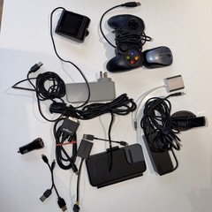 Box Lot Of Misc Cables And Electronics #1 – Free Shipping