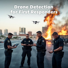 Portable Drone Detection Device – Remote ID UAV & Pilot Tracking System