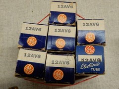 Untested Lots of 12AV6 Vacuum Tubes Qty in ()